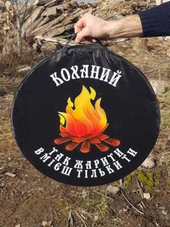 Сковорода з диска борони садж для вогню