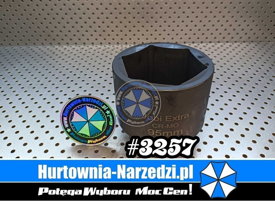 Nasadka 95mm 1" długa nasadka udarowa 95mm klucz nasadowy 95mm