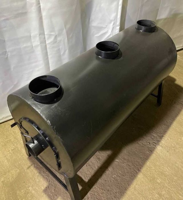 • 560 м2! 6 мм! Печь Буржуйка Теплогенератор Булерьян (Булер'ян)