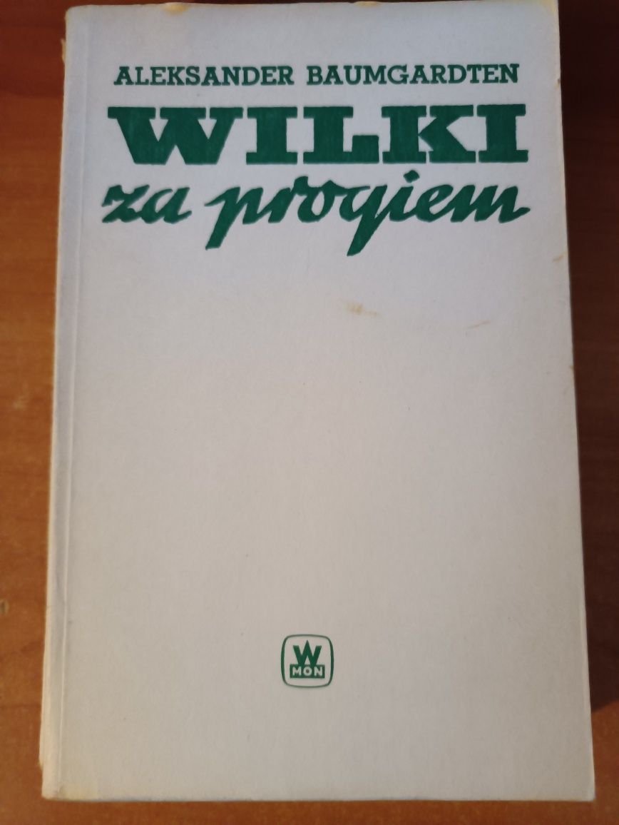 Aleksander Baumgardten "Wilki za progiem"