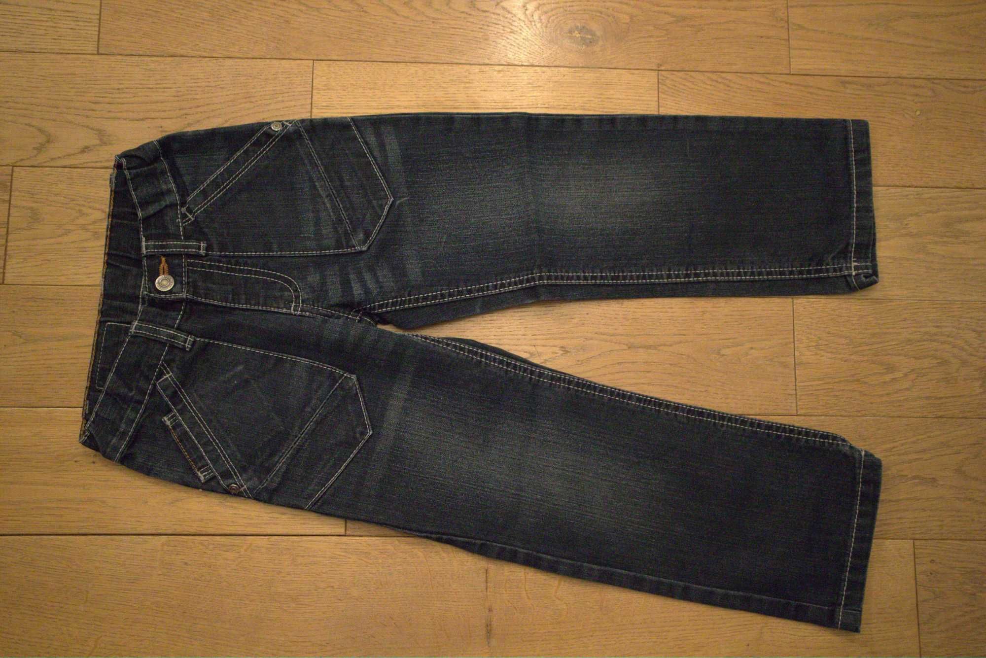 Spodnie chłopięce jeansy Lupilu 110