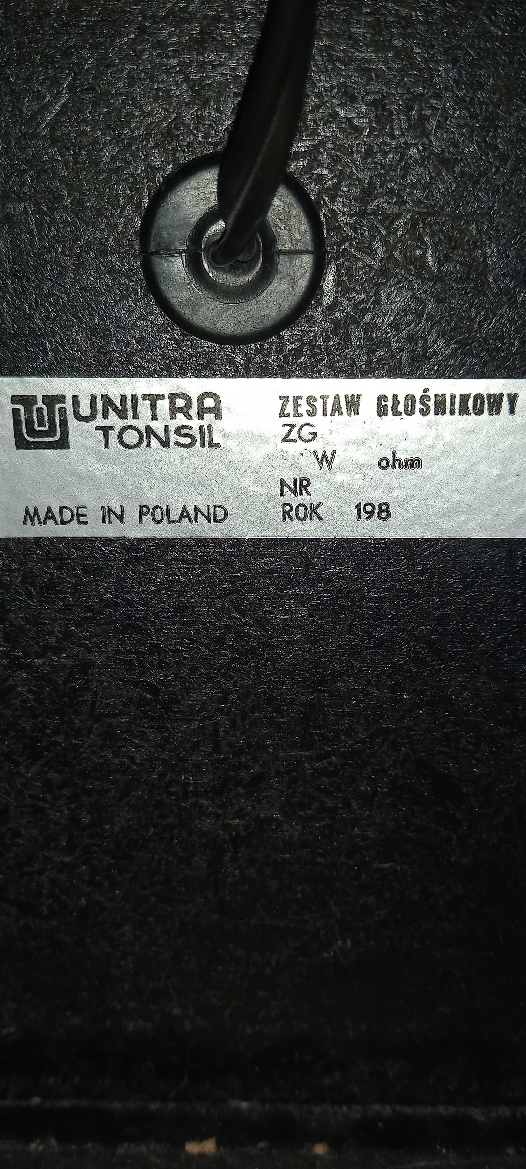 Kolumny UNITRA Tonsil ZG...