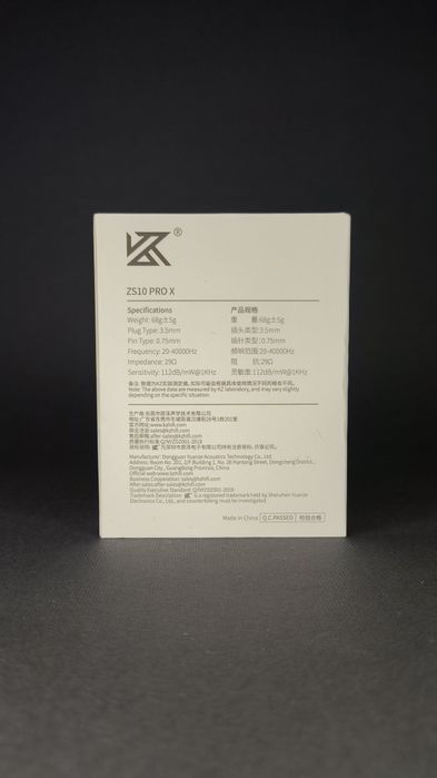 ‼️ KZ ZS10 Pro X — Потужні гібридні IEM навушники + Гарантія 6 місяців