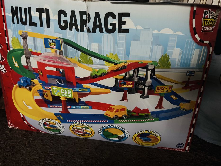 Wader мега гараж іграшка