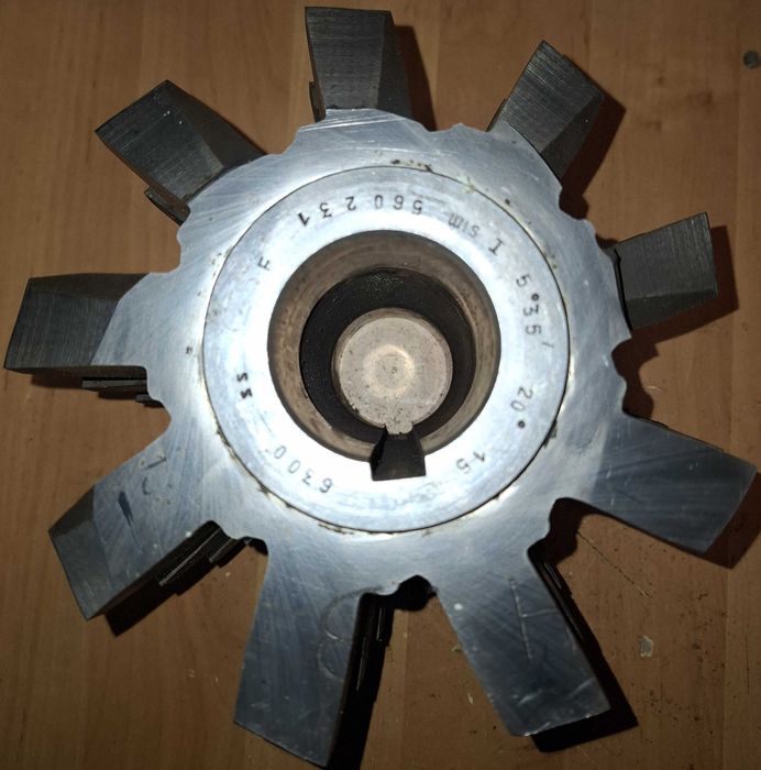 Frez ślimakowy modułowy WIS I M15 20° 5°35’ 6300 SS F 560231