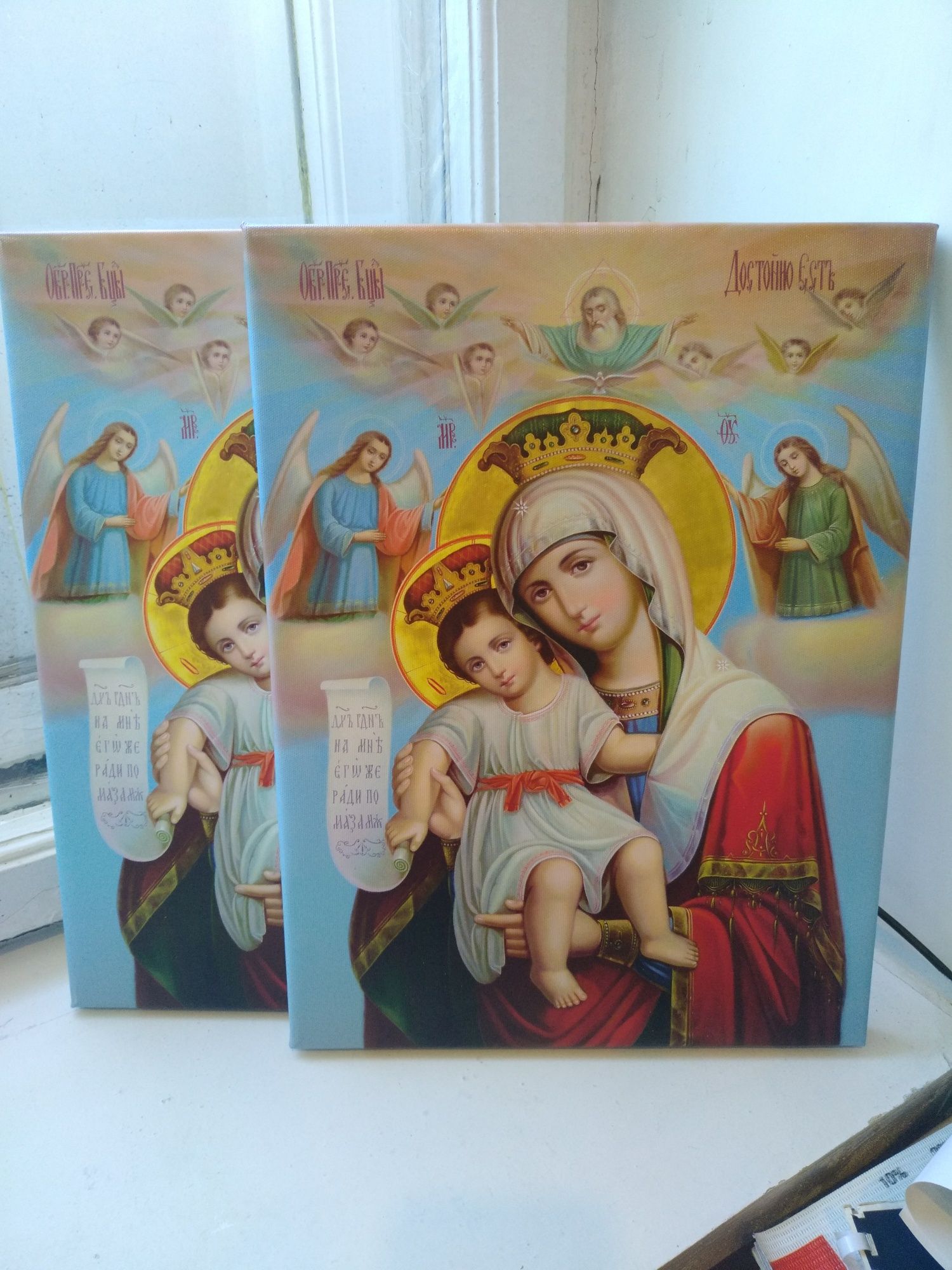 Картины, портреты,  фото,  иконы на холсте  печать