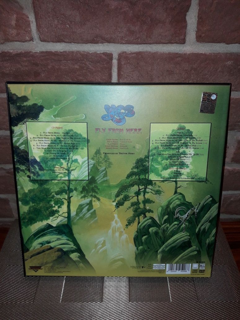 YES - Fly From Here - Box LP CD DVD t-shirt poster naklejki litografia