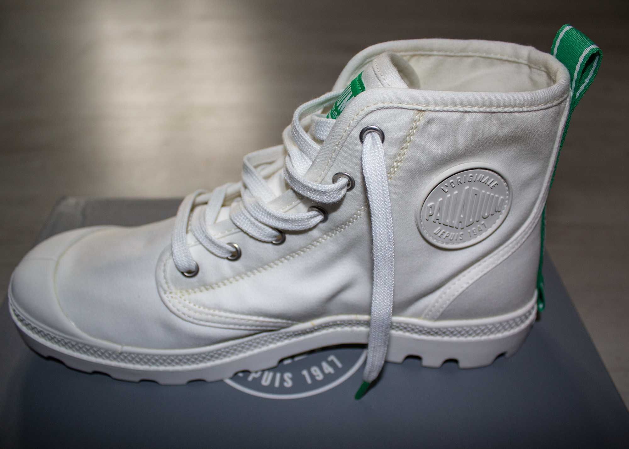 Buty trampki Palladium NOWE Dare Safety - Star White - biłe Rozmiar 43