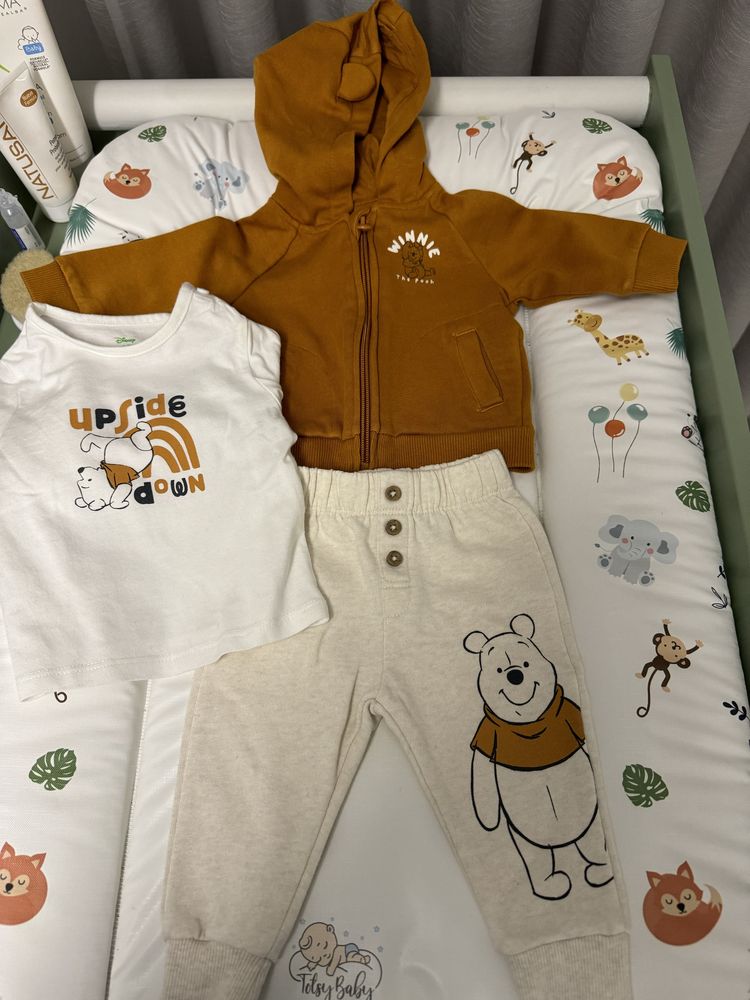 Conjunto do winnie the pooh