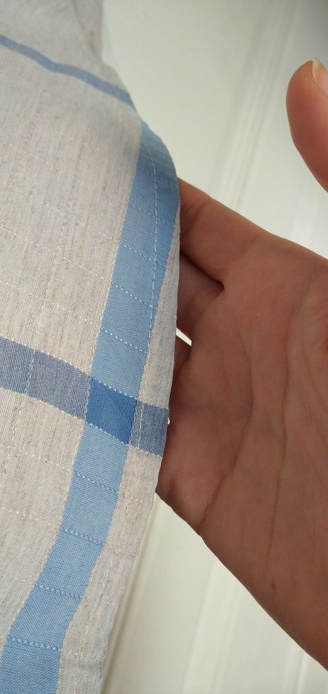 Lux koszula męska Santana 100% bawełna jak len bawełniana jak lniana L