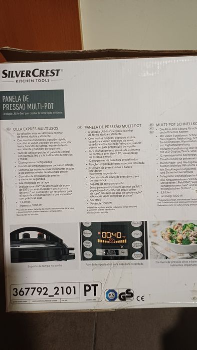 Panela de Pressão Multi-Pot da SilverCrest