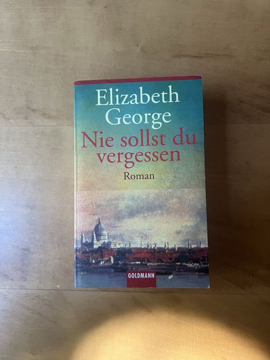Nie sollst du vergessen Elizabeth George книга німецькою deutsch buch