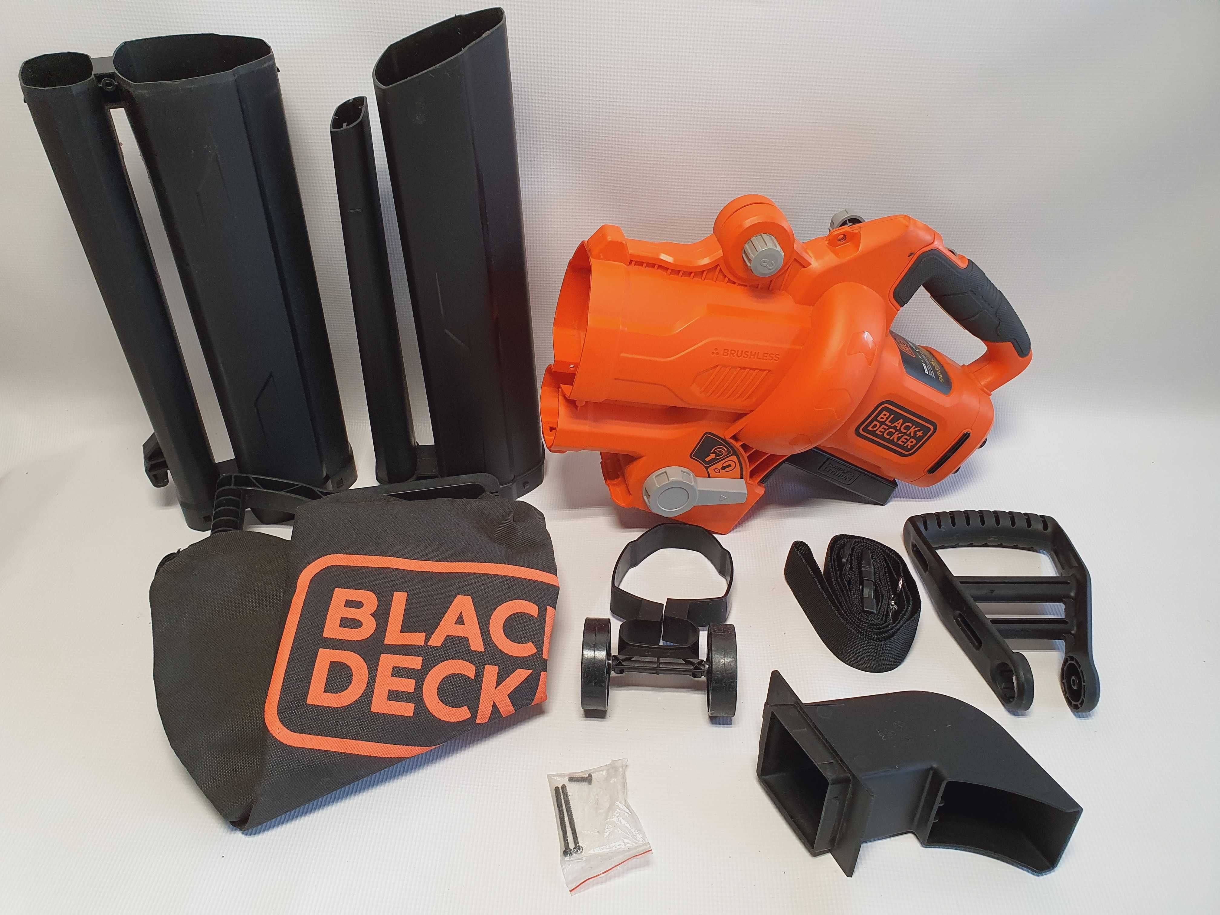 Dmuchawa Akumulatorowa Odkurzacz Do Liści Black&Decker 36V #9151