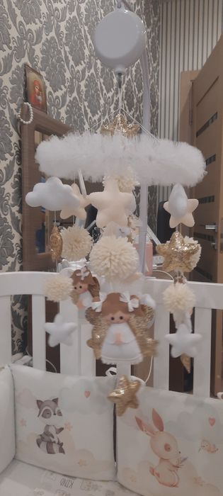 Мобіль музичний з підсвіткою