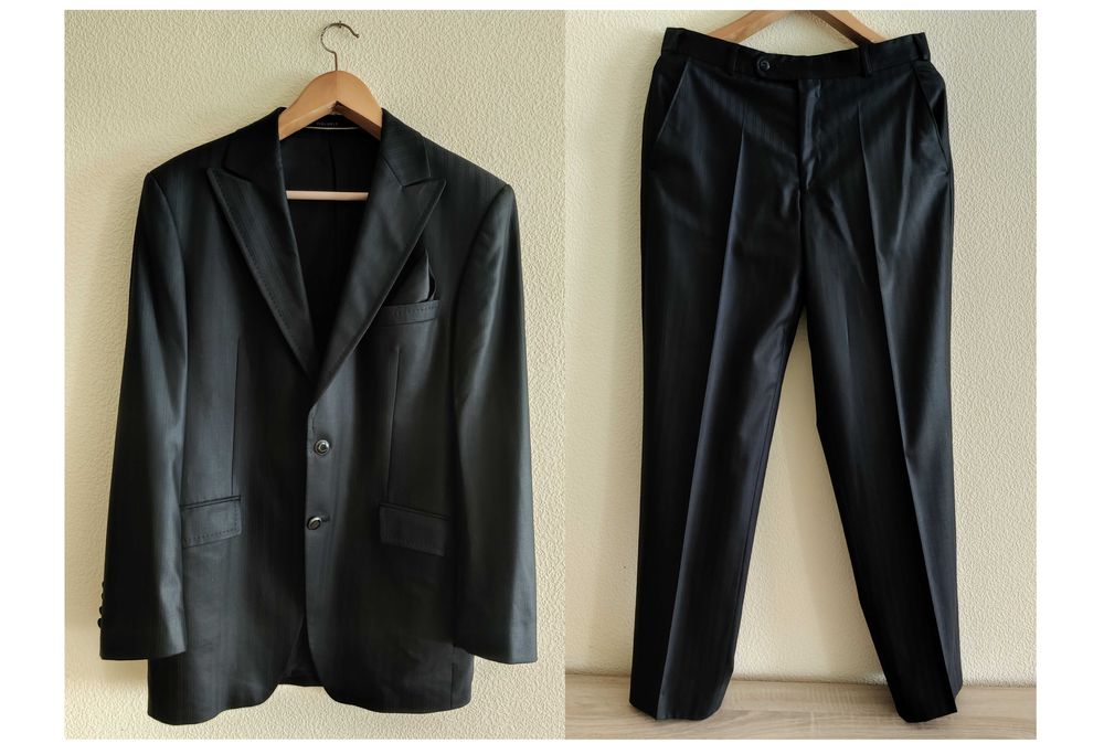 Костюм трійка святковий WILVORST (100% вовна ZIGNONE) розмір M