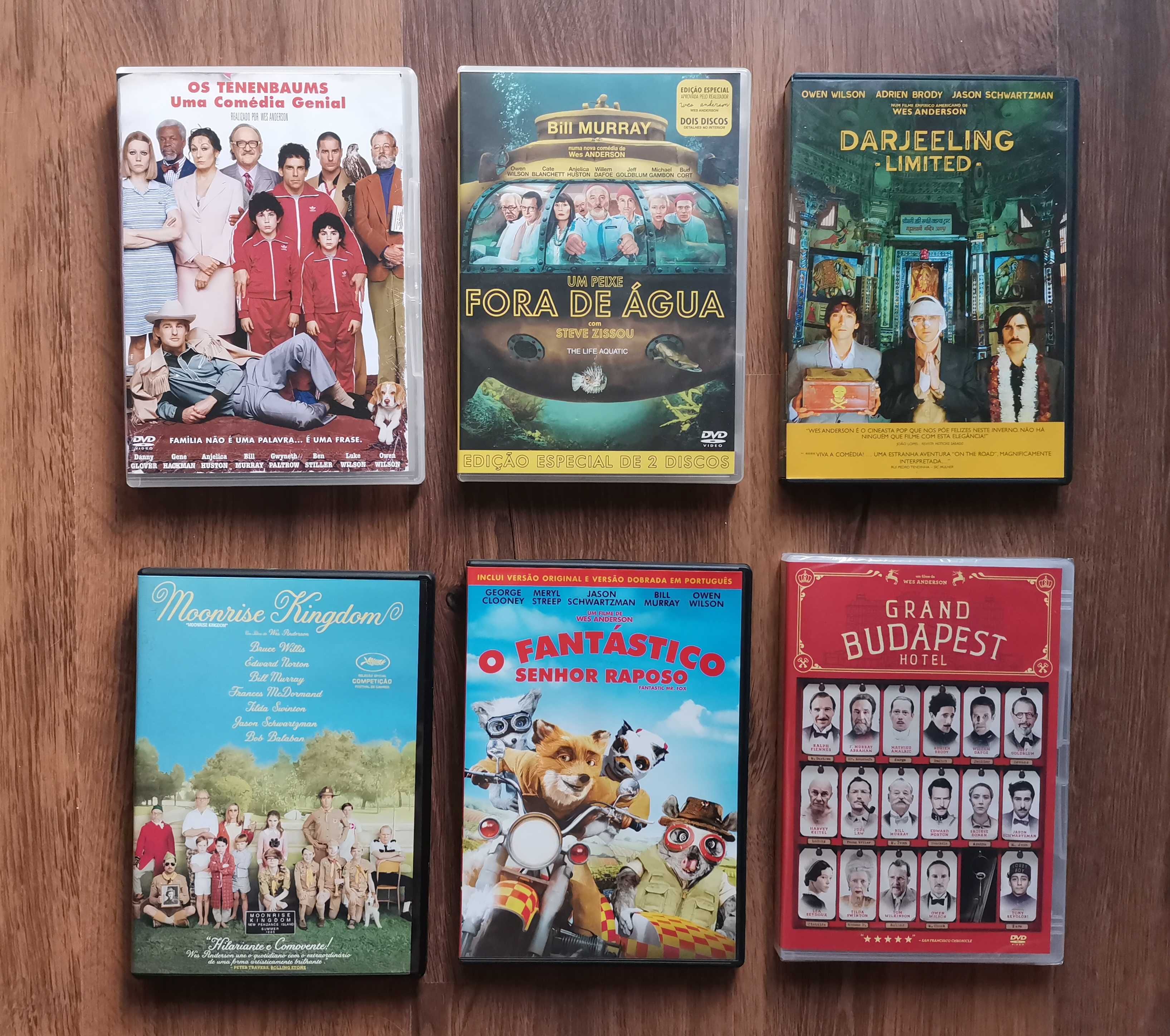 Filmes DVD Terrence Malick, Wes Andersen