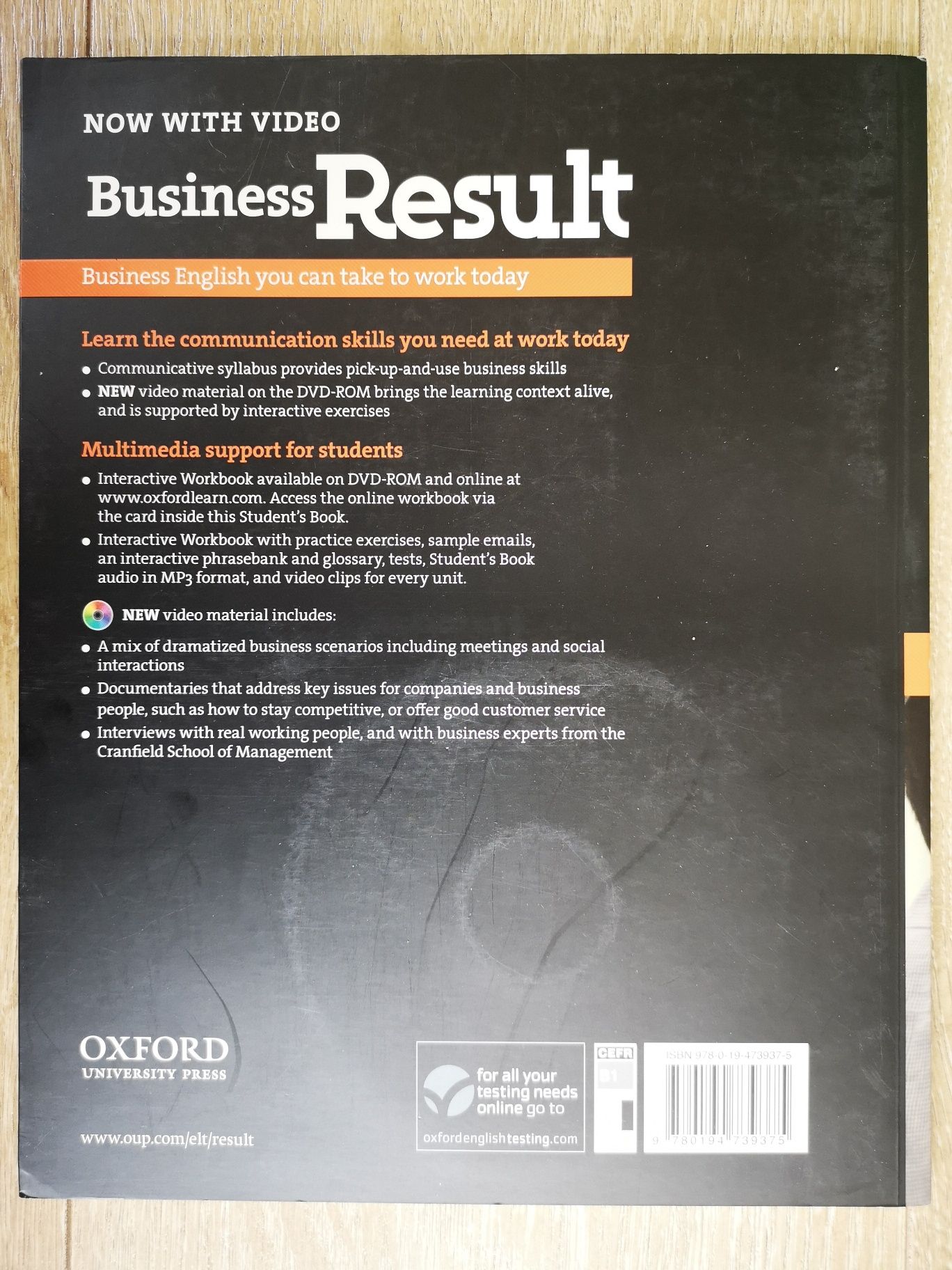 Business Result Elementary Students Book with CD