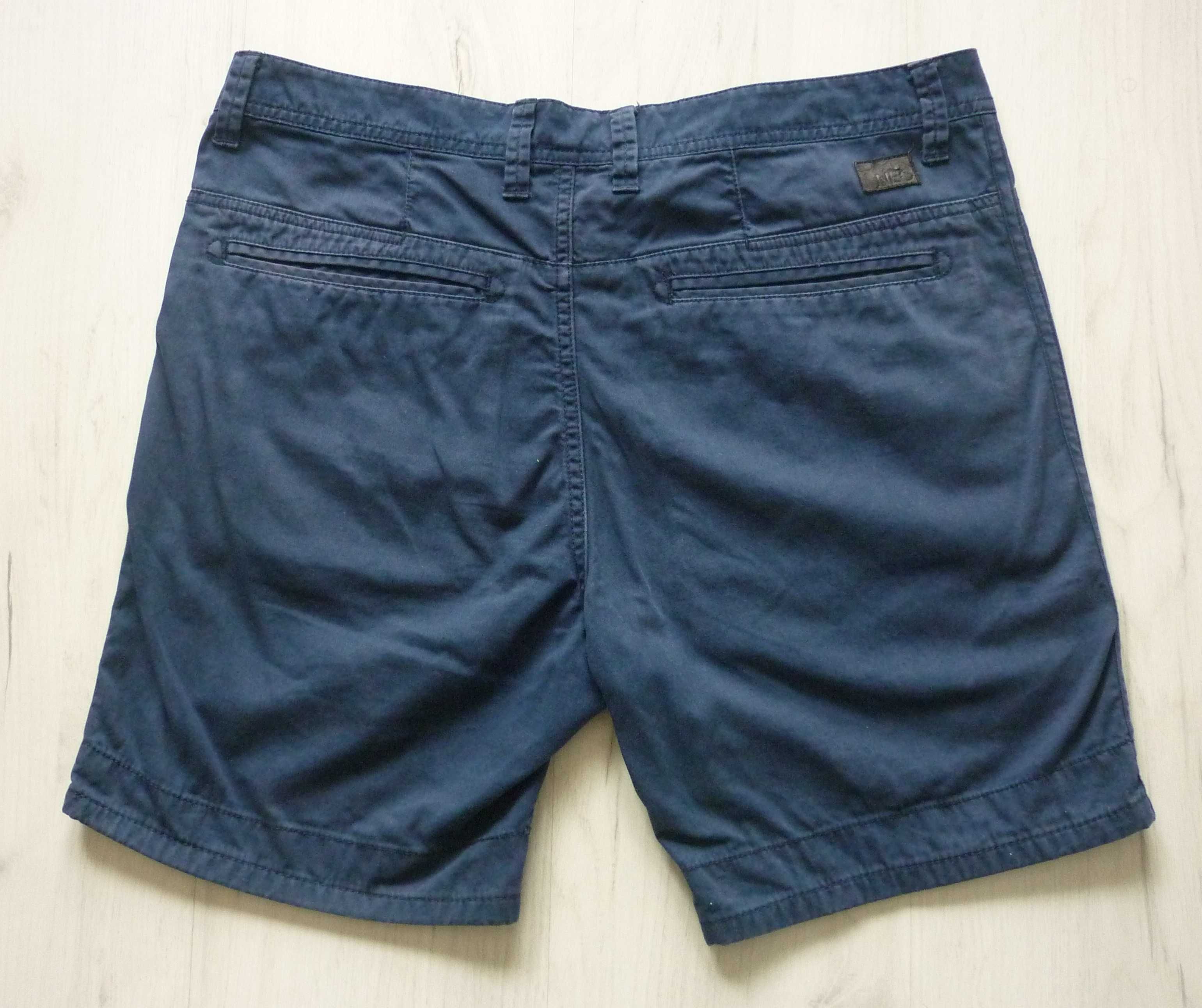 Męskie krótkie spodnie ADIDAS NEO rozmiar L W34 spodenki jeans UNIKAT!