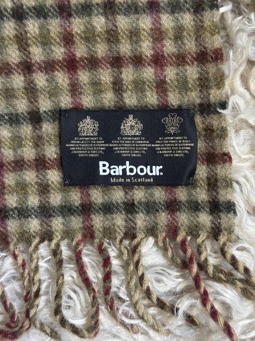 Чоловічий вовняний шарф Barbour