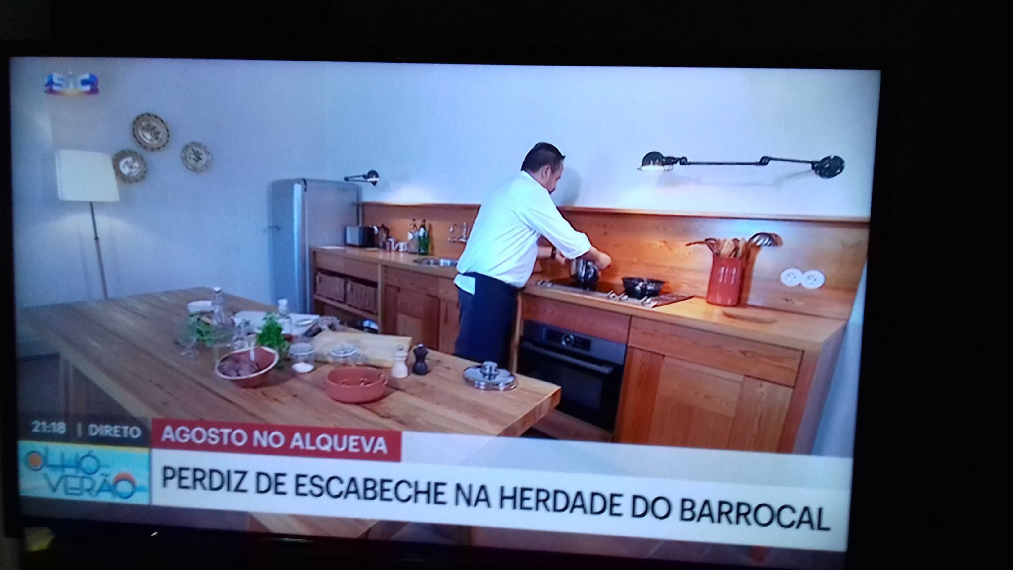 Televisão a funcionar perfeitamente