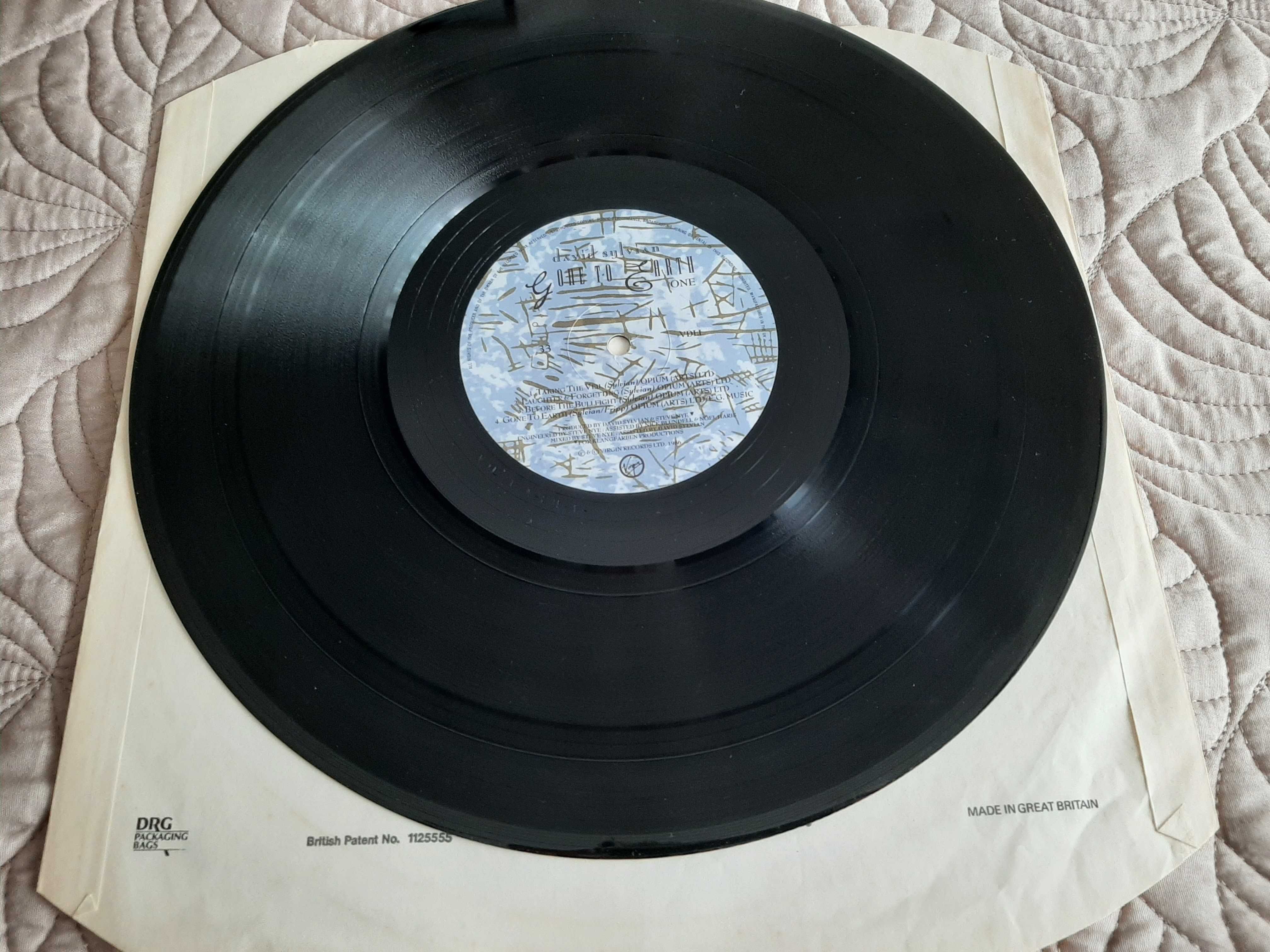 David Sylvian - Gone To Earth - UK - 2 x Vinil LP