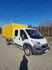 Fiat Ducato doka brygadówka brygadowy 7 osobowy iveco  kiper wywrotka