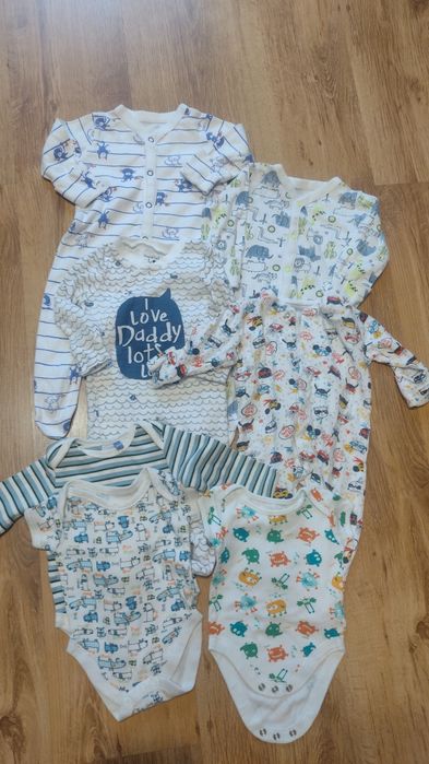 Śpioszek dla chłopca + body