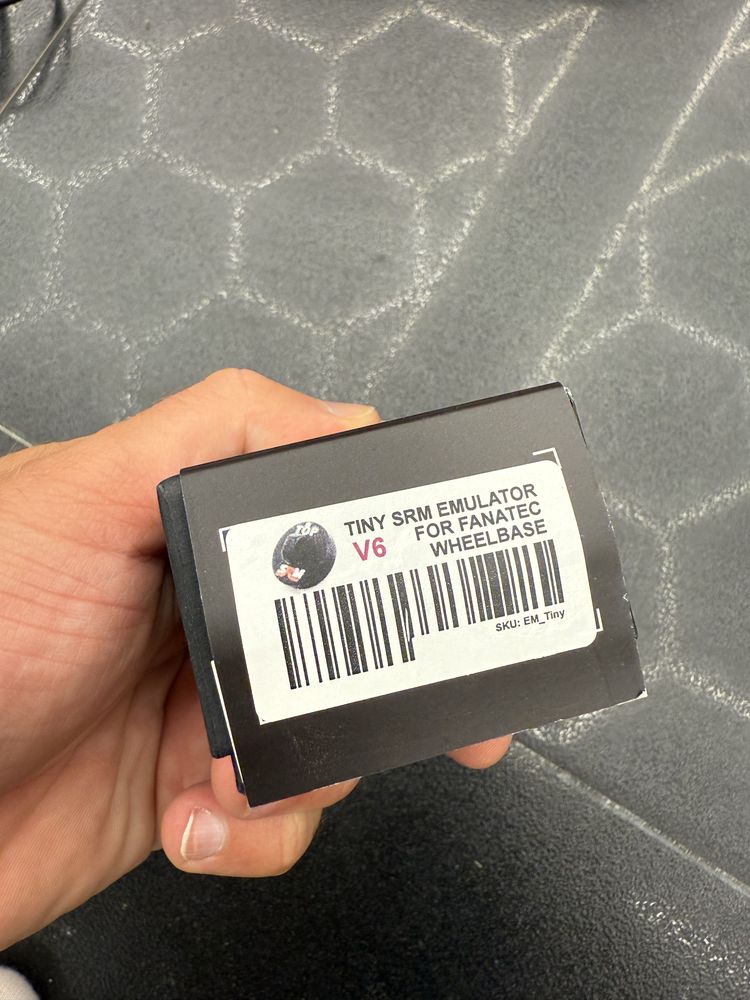 SRM Tiny Emulator do baz kierownic Fanatec SimRacingMechines