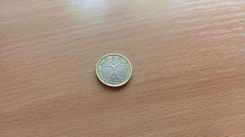 Монета 1 Евро 2002 года