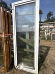 2x okno tarasowe balkonowe 86x230 biale ru (transport, dowoz, taras)