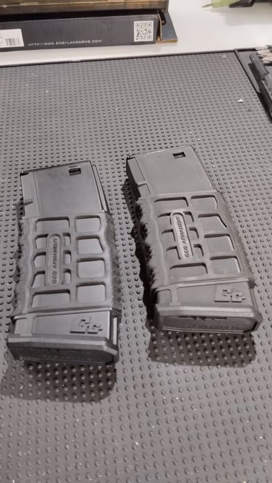 Carregadores hi cap para airsoft, várias plataformas