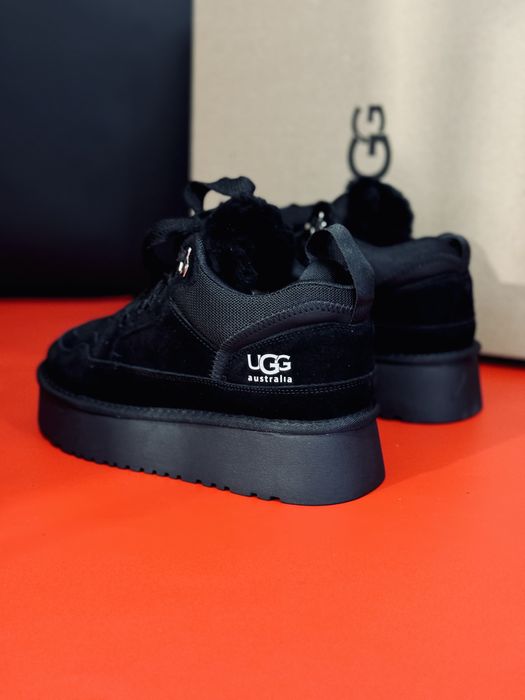 Кроссовки UGG Lowmel Australia Овчина Угг, Уггі натуральный замш /Уги
