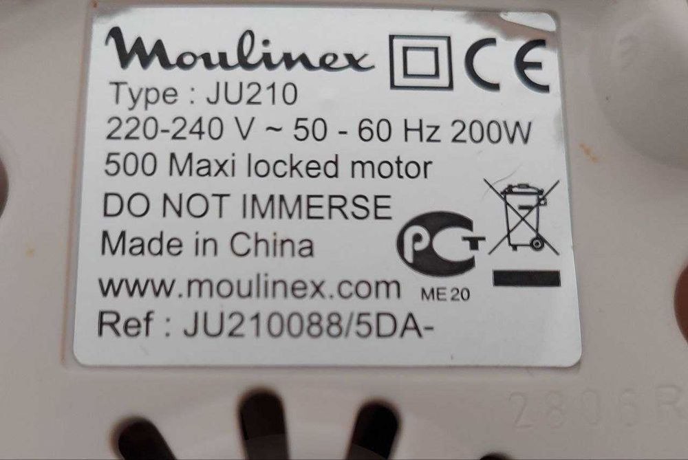 Соковижималка Moulinex JU210
