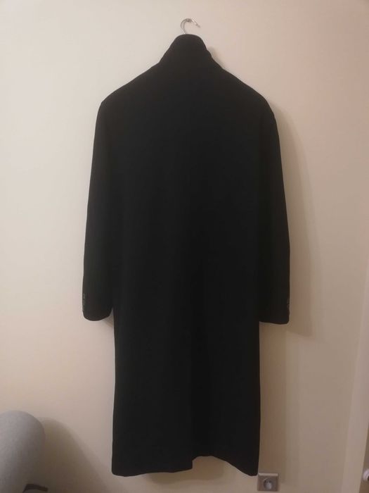 Ciepły długi płaszcz męski, jak nowy