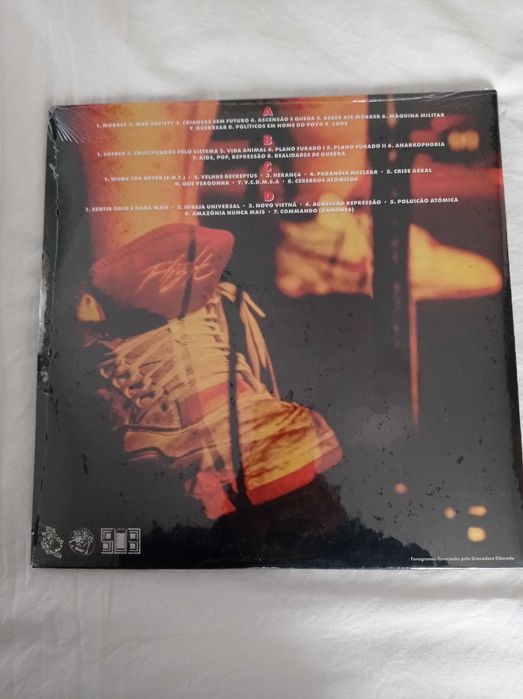 Ratos de Porão "RDP Vivo" Ed. Especial LP Duplo (Novo)