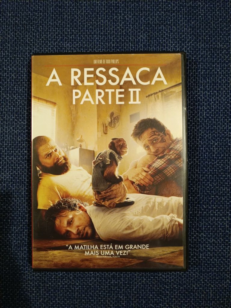 DVD do filme "A Ressaca - Parte II" (portes grátis)
