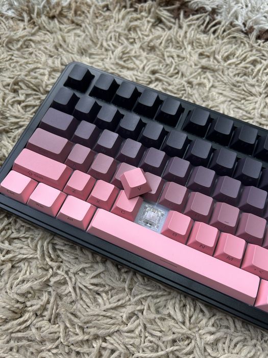 Клавіатура Attack Shark X85 l Pink