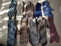 Krawaty 10 sztuk jak nowe
