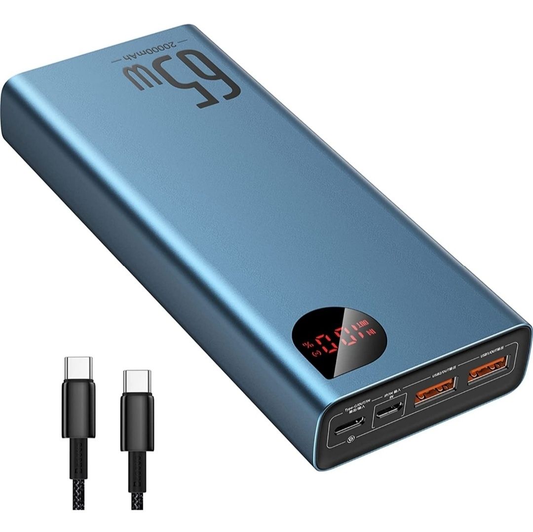 Павербанк Baseus Power Bank, 65W 20000mAh