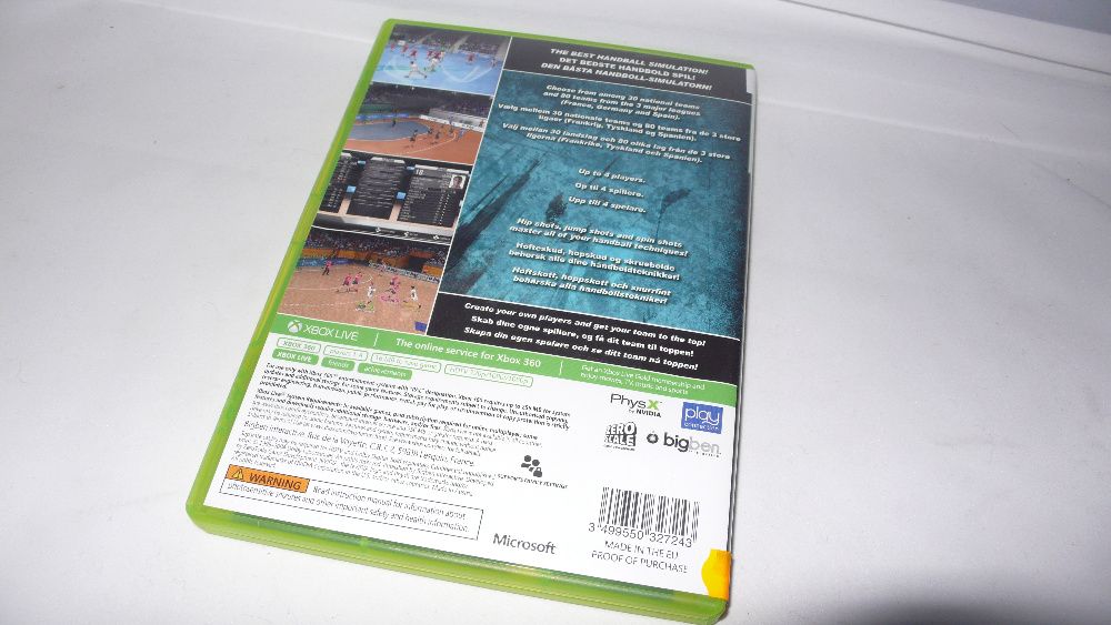 Gra do XBox 360 / IHF Handball Challenge 14 / unikat / piłka ręczna