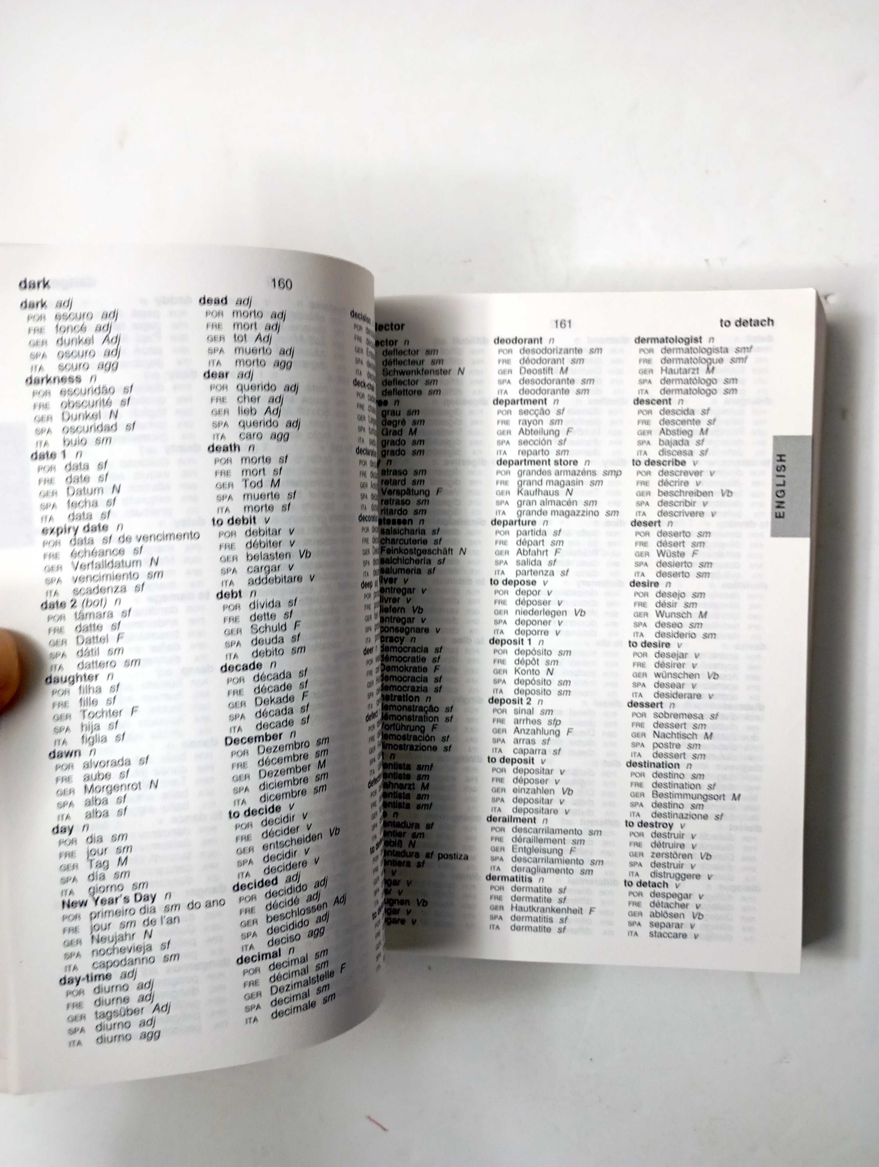 Dicionário 6 línguas- Porto Editora