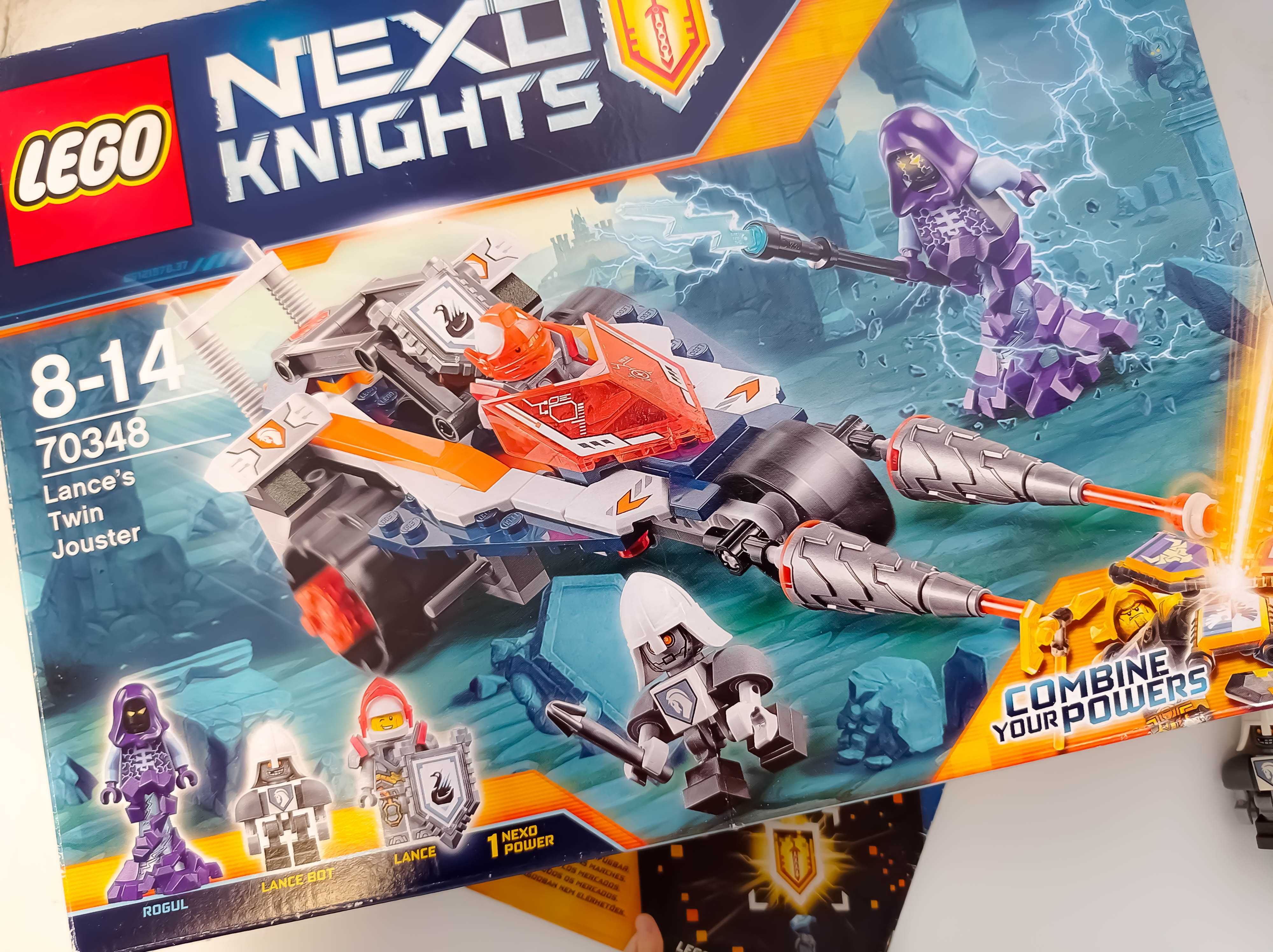 Zestaw LEGO 70348 Nexo Knights - Bojowy pojazd Lance'a