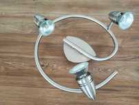 Lampa sufitowa listwa 3 x GU10 nikiel satynowy