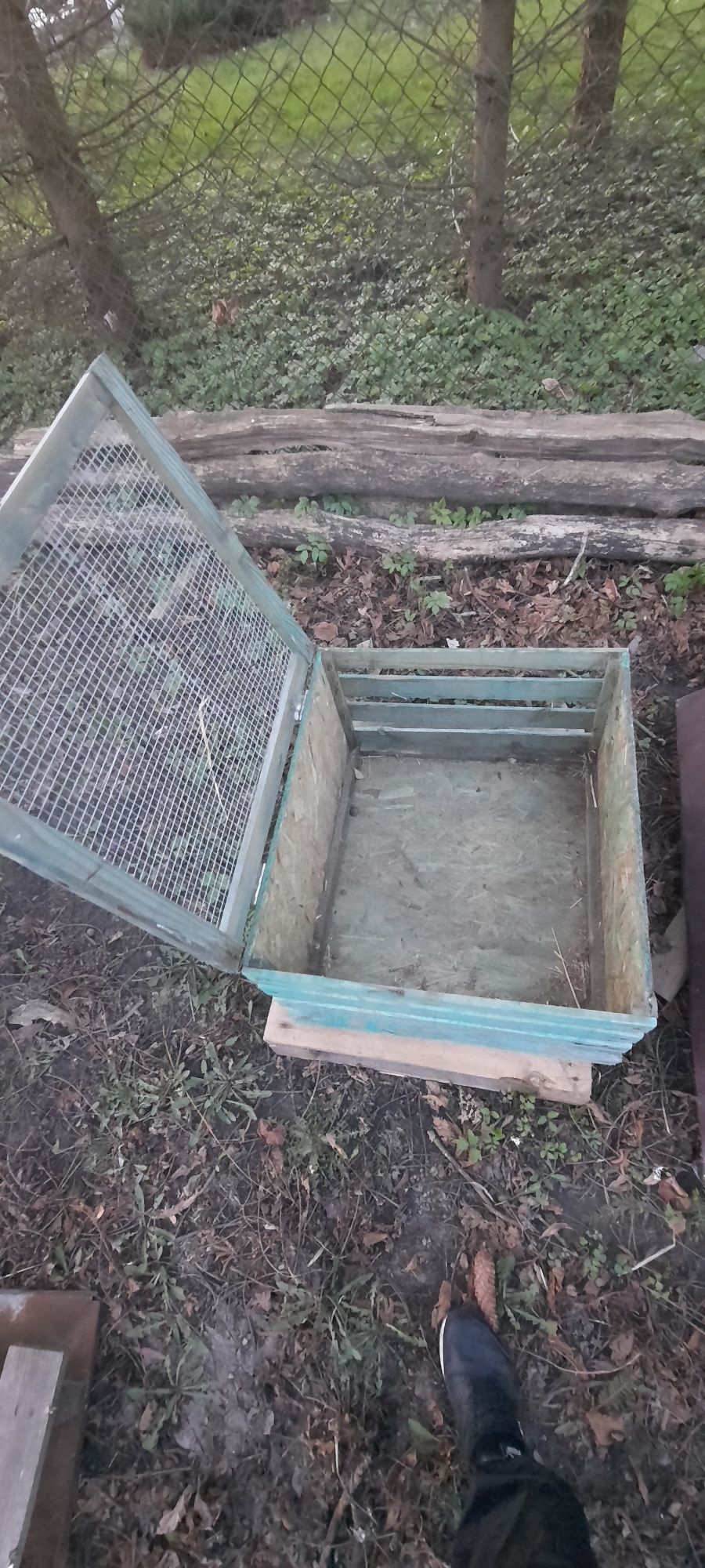 Klatka na króliki.Transporter na zwieżęta.