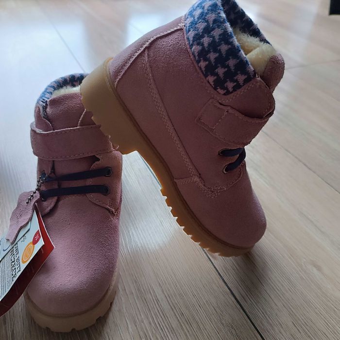 Buty zimowe, trapery ocieplane