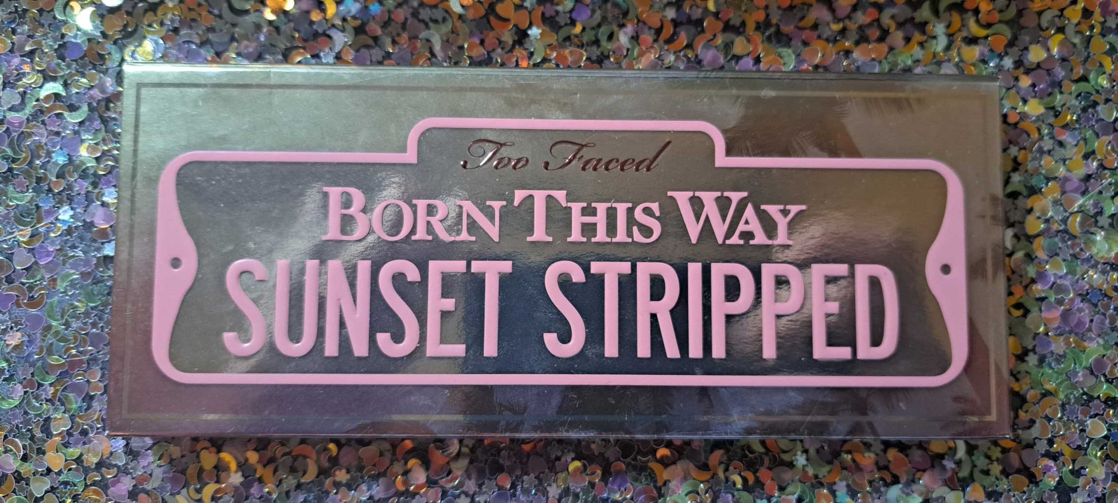 Too faced born this way sunset stripped paleta cieni jak nowa