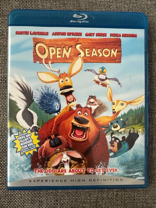 Sezon na misia - Open Season - bajka, film płyta Blu-ray, wersja PL