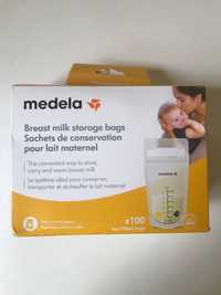 Medela Пакети для зберігання грудного молока, 180 мл, 100 шт.