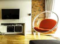 Designerki fotel kula, wiszaca bańka insp. proj. Bubble Chair