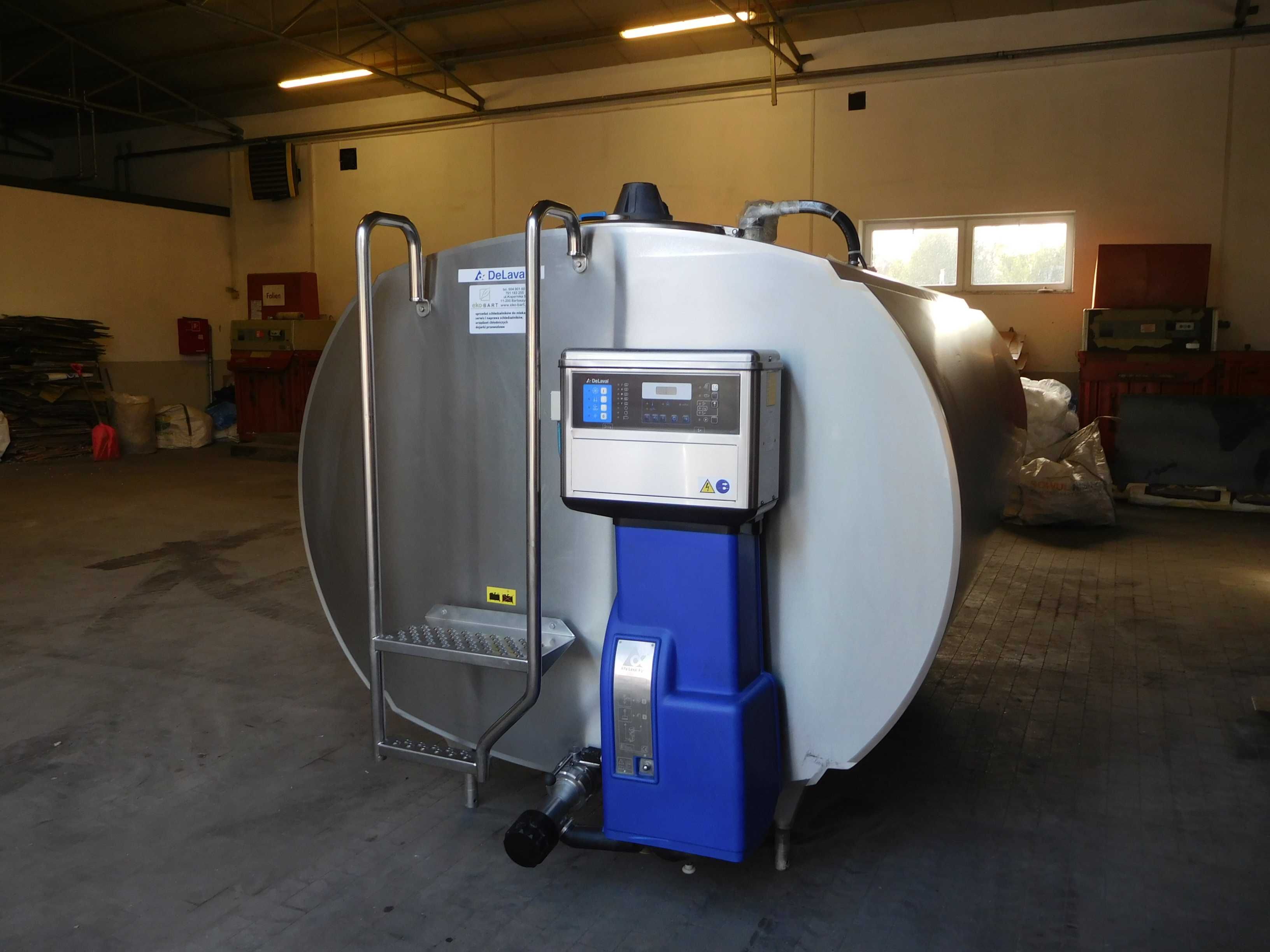 Schładzalnik Chłodnia Zbiornik do mleka 6750, 7500L DE LAVAL
